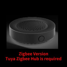 Tuya Zigbee WiFi Siren Alarm For Smart Home Security 100db Speaker Works With Alexa Yandex Alice Require Tuya Zigbee Hub.