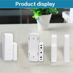 PGST Wireless 433MHz Magnetic Window Door Sensor for Alarm System Home Burglar Kits Security Door Lock Switch Host Accessories
