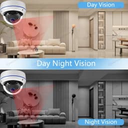 Samrt Life Ultra HD 6MP POE Camera Human Detect Dome Outdoor Audio IP Camera IR NightVision for TUYA POE NVR Surveillance System