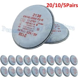 2135/2138 P3 R Particulate Filter with nuisance level for 3m 6800 7502 6200 Series Respirator Dust Mask