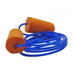 SAFETREE 10sets Disposable PU Taper Cored Ear Plug with cable Working Sleeping Travel Using Noise Reduction Rope EarplugsNo lost