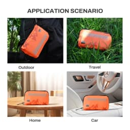 RHINO RESCUE Outdoor Travel First Aid Kit, Lightweight, Portable and Waterproof, Suitable for Hiking, Climbing, Car and Cycling