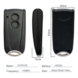 1-3pcs RSC2 RSE2 RSC2-433 RSE2-433 433.92MHz Rolling Code Garage Remote Control Command Controller Transmitter