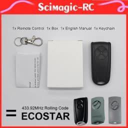 1-3pcs RSC2 RSE2 RSC2-433 RSE2-433 433.92MHz Rolling Code Garage Remote Control Command Controller Transmitter
