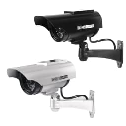 Solar Powered Waterproof Fake Camera Red Flashing Leds For Home Office Surveillance System Scare Theft Dummy CCD Security Camera