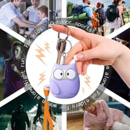 Personal Self Defense Alarm, Personal Keychain Alarm, 130db Self Defense Siren Safety Alarm For Women Girl
