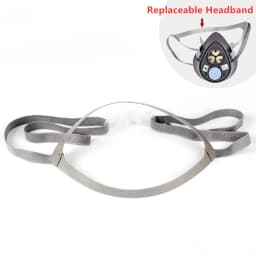 5pcs/Lot 7581 6281 381 Head Harness Assembly For Gas Mask 3M 7500 7502 6100 6200 3200 Original Replaceable Headband Accessories