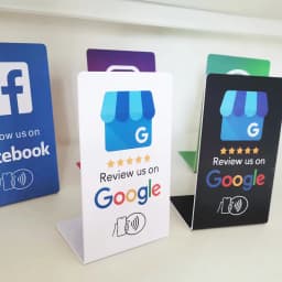 Instagram NFC Stand Display for Google Review Facebook Whatsapp Social Mediea APP
