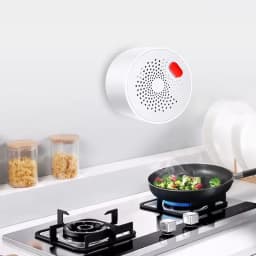 Smart Gas Monitoring, Real-Time Detection, Safeguard Your Home, Tuya Zigbee Gas Detector, Compatible With Alexa And Google Home.