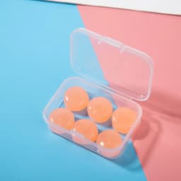 Upgraded silicone earplugs 2.5g swimming waterproof noise-reducing sleep 2 pieces 6 pieces 12 pieces