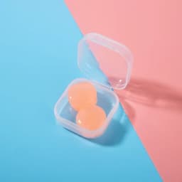 Upgraded silicone earplugs 2.5g swimming waterproof noise-reducing sleep 2 pieces 6 pieces 12 pieces
