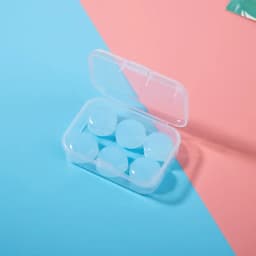 Upgraded silicone earplugs 2.5g swimming waterproof noise-reducing sleep 2 pieces 6 pieces 12 pieces