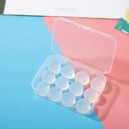 Upgraded silicone earplugs 2.5g swimming waterproof noise-reducing sleep 2 pieces 6 pieces 12 pieces