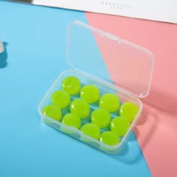 Upgraded silicone earplugs 2.5g swimming waterproof noise-reducing sleep 2 pieces 6 pieces 12 pieces