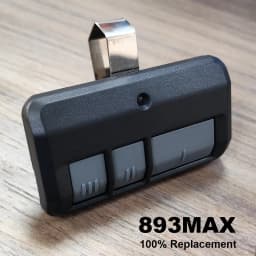 For 893MAX Remote Control Garage Door Opener 3 Button For 891MAX 892MAX 890MAX 895MAX 891LM 892LM 893LM