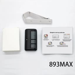 For 893MAX Remote Control Garage Door Opener 3 Button For 891MAX 892MAX 890MAX 895MAX 891LM 892LM 893LM