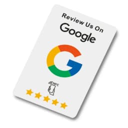1Pc Reusable Review Tap Card Google Reviews Tap NFC Card Review Us on Google Tap Card Enhances SEO Saves Time User-Friendly