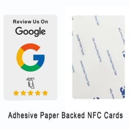 1Pc Reusable Review Tap Card Google Reviews Tap NFC Card Review Us on Google Tap Card Enhances SEO Saves Time User-Friendly