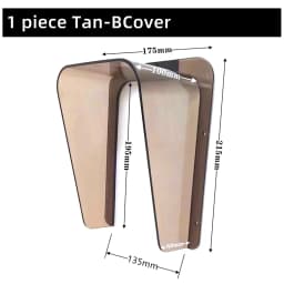 Outdoor Rainproof Cover Waterproof Case Plastic Rain Protector Protection Access Control Keypad Doorbell Card Reader Sun Shell