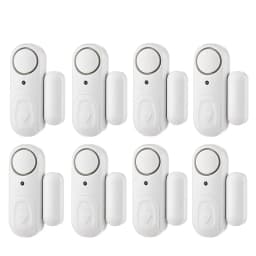 KERUI Door Window Magnets Sensor Detector with Battery 100dB Door Sensor Wireless Security Alarm for Home Working Independently