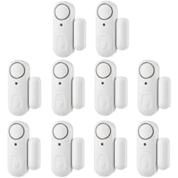 KERUI Door Window Magnets Sensor Detector with Battery 100dB Door Sensor Wireless Security Alarm for Home Working Independently