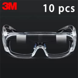 3M 1611HC Protective Glasses Genuine Security Safety Glasses Anti-Shock Anti-Scratch Flat Light Goggles