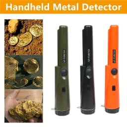 Handheld Metal Detector GP-pointer Pinpointing For Treasure Search Waterproof Positioning Rod Detecting With Bracelet Lights LED