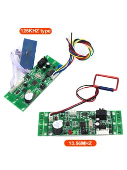 125Khz/13.56Mhz Proximity Rfid Reader Access Control PCB Board intercom module Embedded Access Control module 15000 user