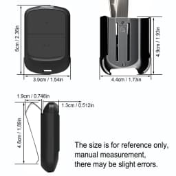 Multi Frequency Garage Door Electric Gate Remote Control Duplicator Opener 280MHz-868MHz 433MHz Code Grabber Clone Transmitter