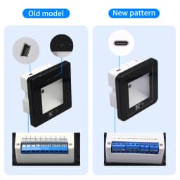 QR Code RFID Reader 125khz EM 13.56mhz MF Access Card Reader Scanner USB/Wiegand/RS232/485 2D QRCode BarCode Scanner