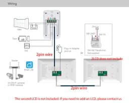 HD 1080P 2 Wire 7/10inch Touch Monitor WiFi Intercom Door Bell Video Intercom System For Home Doorphone Tuya Smart Life APP