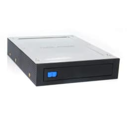 2.5 Inch To 3.5 Inch Internal Floppy Bay SATA III 6Gbps Tray-LESS Mobile Rack for 2.5" HDD SSD Hard Drive Backplane Enclosure