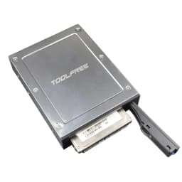 2.5 Inch To 3.5 Inch Internal Floppy Bay SATA III 6Gbps Tray-LESS Mobile Rack for 2.5" HDD SSD Hard Drive Backplane Enclosure