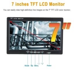 DVR/WiFi 20/30/50/100M Pipe Inspection Camera SYANSPAN 7"/9" Monitor HD 1000TVL Waterproof IP68 Drain Sewer Industrial Endoscope