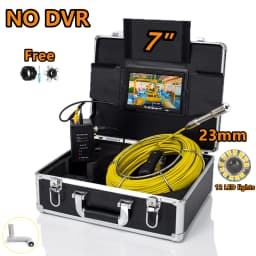 DVR/WiFi 20/30/50/100M Pipe Inspection Camera SYANSPAN 7"/9" Monitor HD 1000TVL Waterproof IP68 Drain Sewer Industrial Endoscope