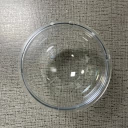 3.3 Inch Acrylic Dome Indoor / Outdoor CCTV Replacement Clear Camera  Dome Housing Cover For Hikvision dahua