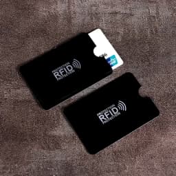 10pcs Anti-Scan Protection Card Sleeve Anti-magnetic Aluminum Foil Portable Bank Card Holder Credit NFC RFID Card Protector Case