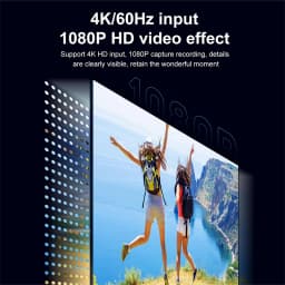 Type C USB 3.0/2.0 Video Capture Card HDTV 4K 30Hz MS2130 Game Grabber Record for Switch Xbox PS4/5 Live Broadcast