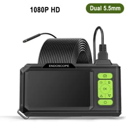 Industrial Endoscope 4.3'' IPS Screen Autofocus Camera HD1080P Single Dual Triple Lens USB Probe Car Inspection Borescope LEDs