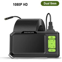 Industrial Endoscope 4.3'' IPS Screen Autofocus Camera HD1080P Single Dual Triple Lens USB Probe Car Inspection Borescope LEDs