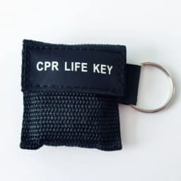 Keychain Style CPR Face Shield Portable Artificial Breathing Emergency Oxygen Mask Respirator Car Travel First Aid Kit Supplies