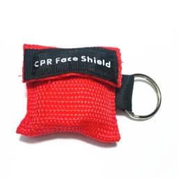 Keychain Style CPR Face Shield Portable Artificial Breathing Emergency Oxygen Mask Respirator Car Travel First Aid Kit Supplies
