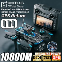 OnePlus D13 GPS Drone 8K Triple-Camera HD Optical Flow Intelligent Obstacle Avoidance Brushless Screen Remote Control Drone