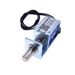 DC 12V 24V Electric Locks Electromagnet TAU-S0837DL-D Stroke 10mm Magnetic Lock for the Cabinet Door Lock