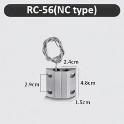 NC Door Sensor Metal Wired Roller Shutter Door Magnetic Contact Reed Switch for Security Alarm System