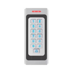 Metal Access Control Keypad Standalone IP67 Waterproof for Outdoor DC 10-24V 125Khz / 13.56Mhz Rfid Card Reader Digitcode Coder