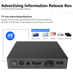 Digital Multimedia Network Media Player Advertising Box Signage Player Restaurants Menu Billboard Android Information Release