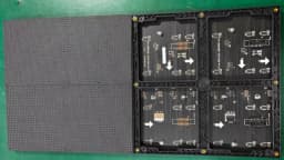 P4 LED Screen Panel Module 256×256mm 64*64 Pixels 1/32 Scan Indoor SMD Store Front Sign Full Color P4 LED Display Panel Module
