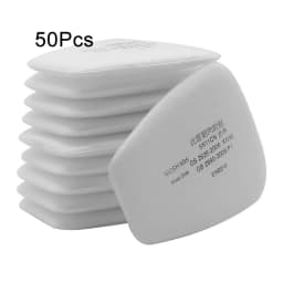 5N11 Dust Cotton Filter Paper Filters For 6001/6200/7502/6800 Series Chemical Spraying Painting Respirator Gas Mask Accessory