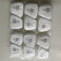 5N11 Dust Cotton Filter Paper Filters For 6001/6200/7502/6800 Series Chemical Spraying Painting Respirator Gas Mask Accessory